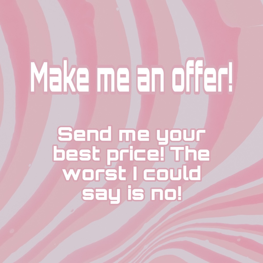 Don't like the price? Send me an offer!